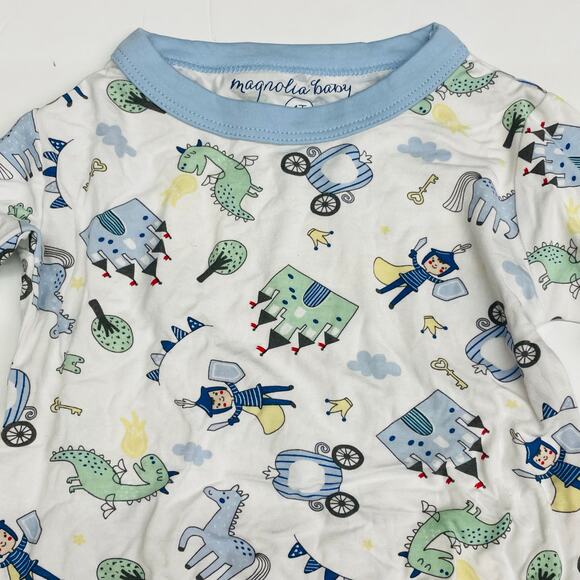NWT Magnolia Baby 4T Little Prince Blue Pajamas - Picture 3 of 3